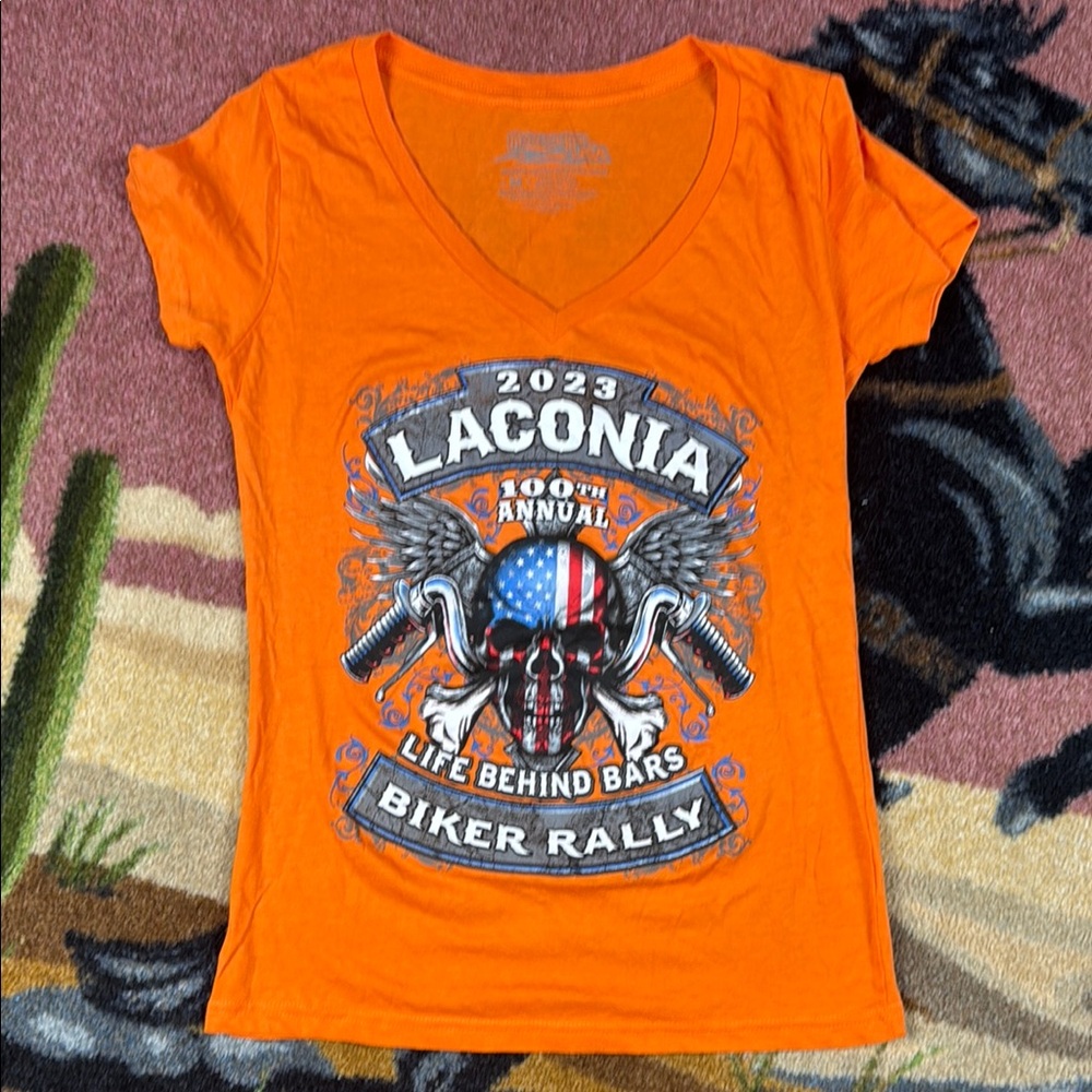 LACONIA BIKER RALLY TSHIRT NWOT